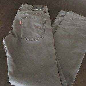 Gray jeans